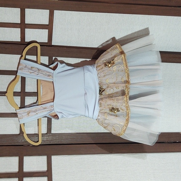 Weissman Lead The Way Sequin Embroidered Dance Dress tutu ballet 13466 Sz IC - Picture 6 of 9